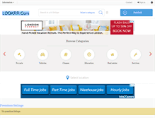 Tablet Screenshot of lookrr.com